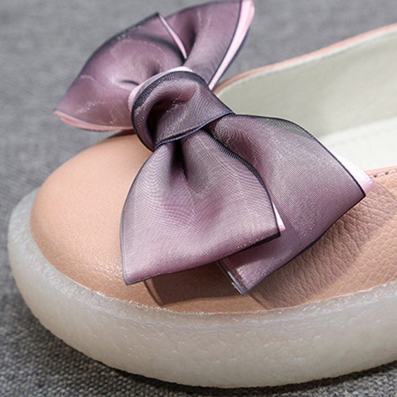 Damen Flat Bow-knot Plus Size 34-43 Lässige Hausschuhe Mit Klettverschluss