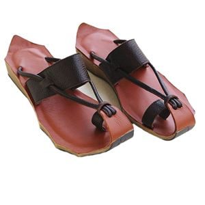 Sommer Lässige Retro Lederhandgemachte Hausschuhe Plus Größe