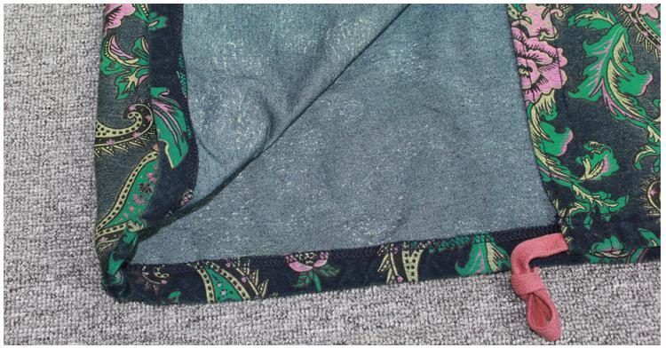 Herbst-frühlings-strickjacke Mit Kapuzendruck Lässiger Windjacke-baumwollmantel