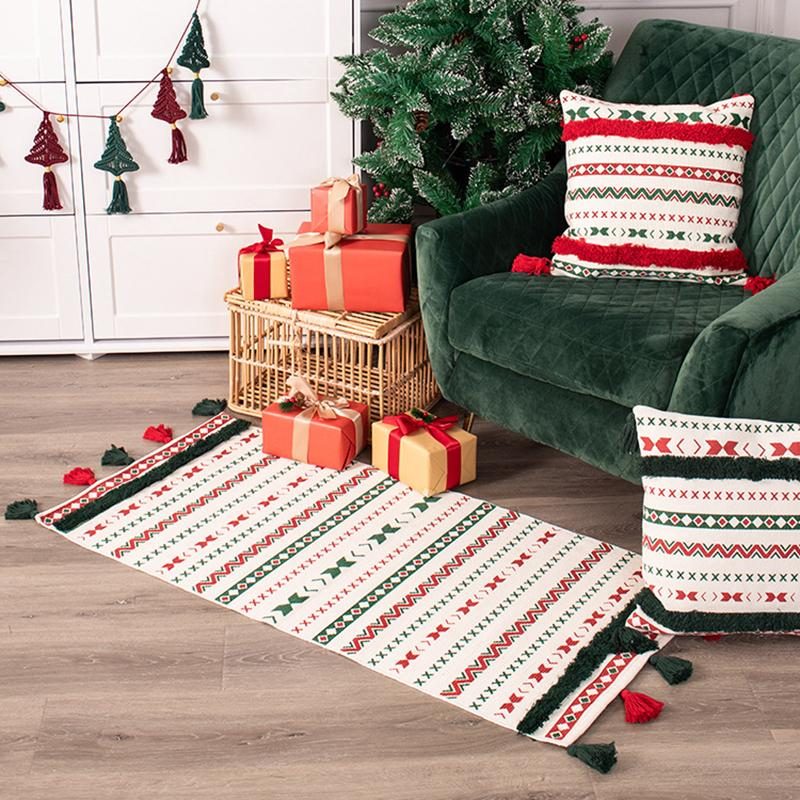 Weihnachtsgeschenk Nordic Quastenmatten Fußmatten