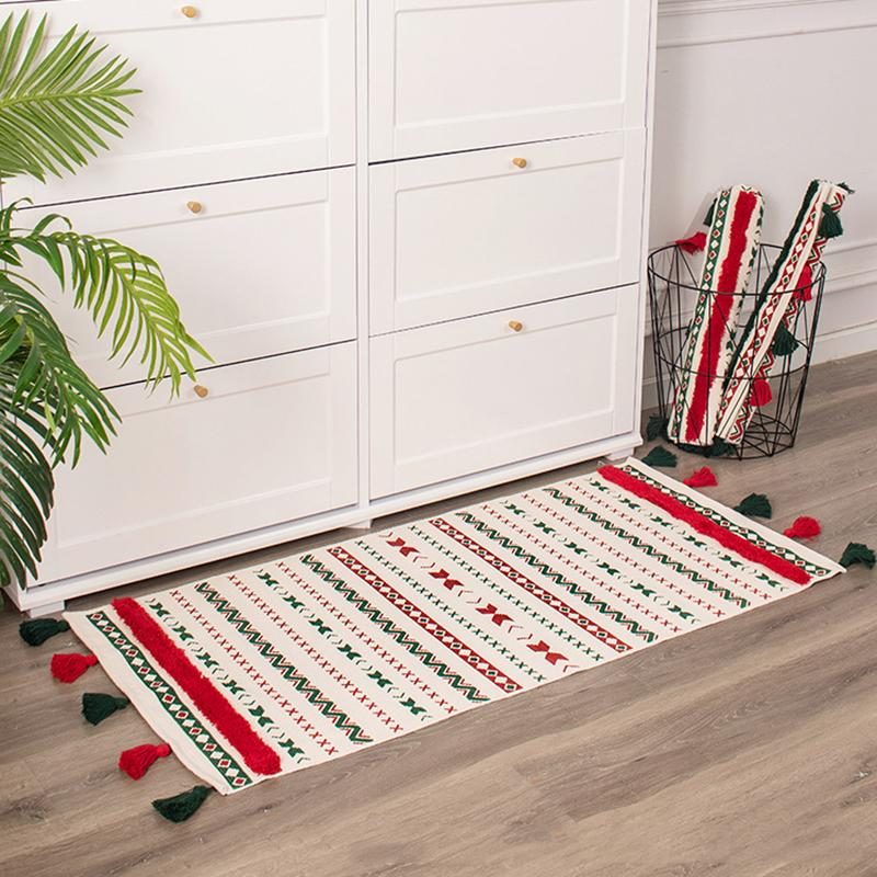 Weihnachtsgeschenk Nordic Quastenmatten Fußmatten