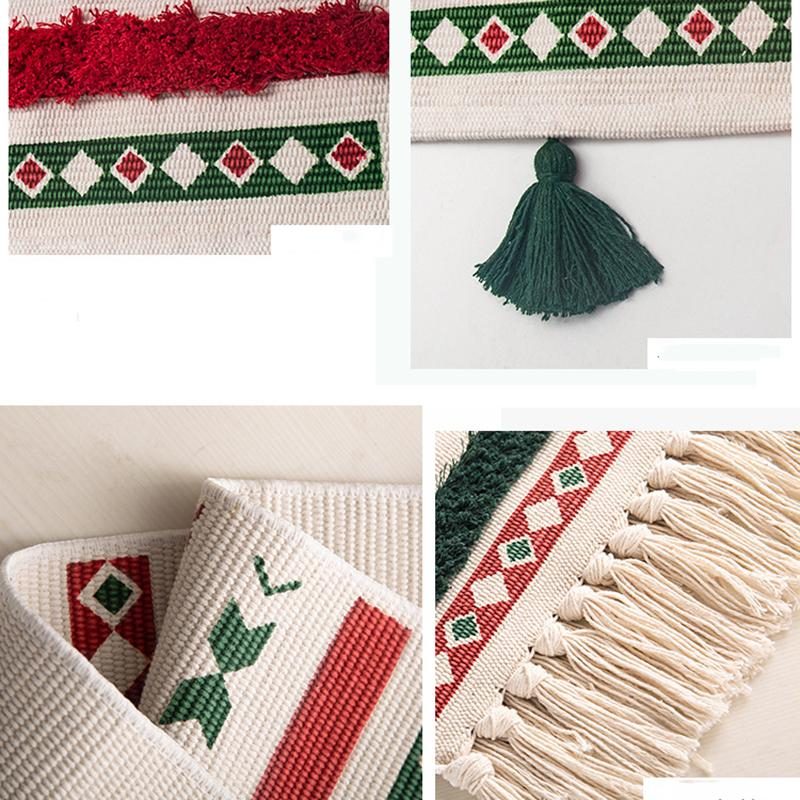 Weihnachtsgeschenk Nordic Quastenmatten Fußmatten