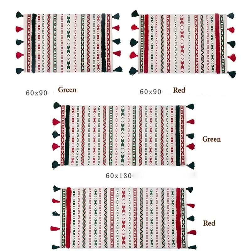 Weihnachtsgeschenk Nordic Quastenmatten Fußmatten