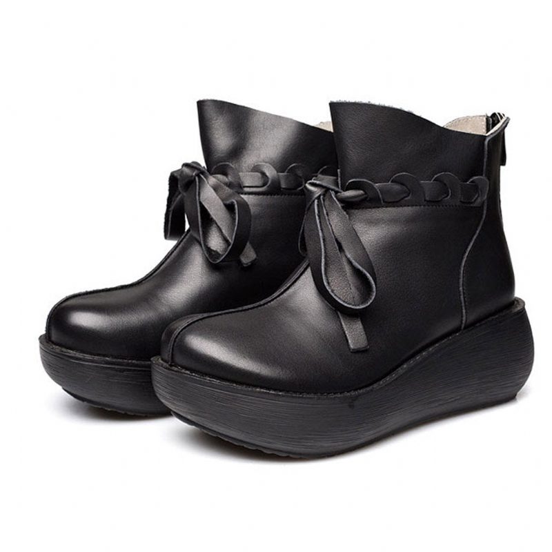 Herbst-winter-keil-ethno-damen-rretro-stiefel