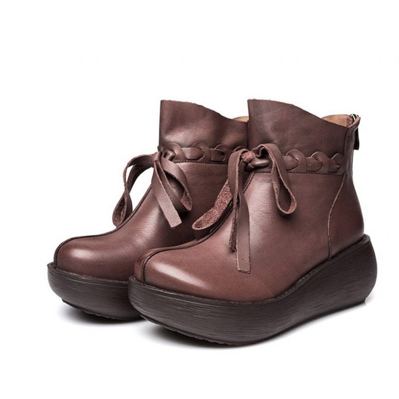 Herbst-winter-keil-ethno-damen-rretro-stiefel