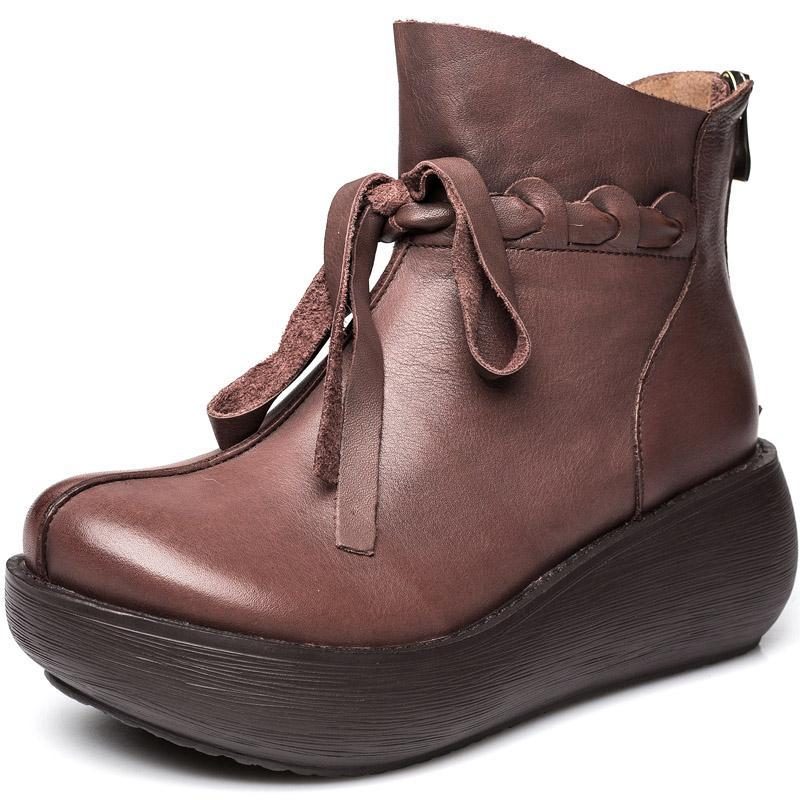 Herbst-winter-keil-ethno-damen-rretro-stiefel