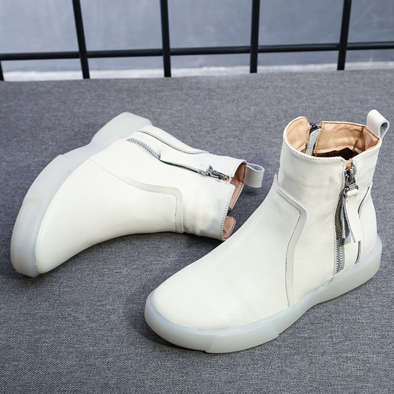 Martin-lederstiefel Im Britischen Stil