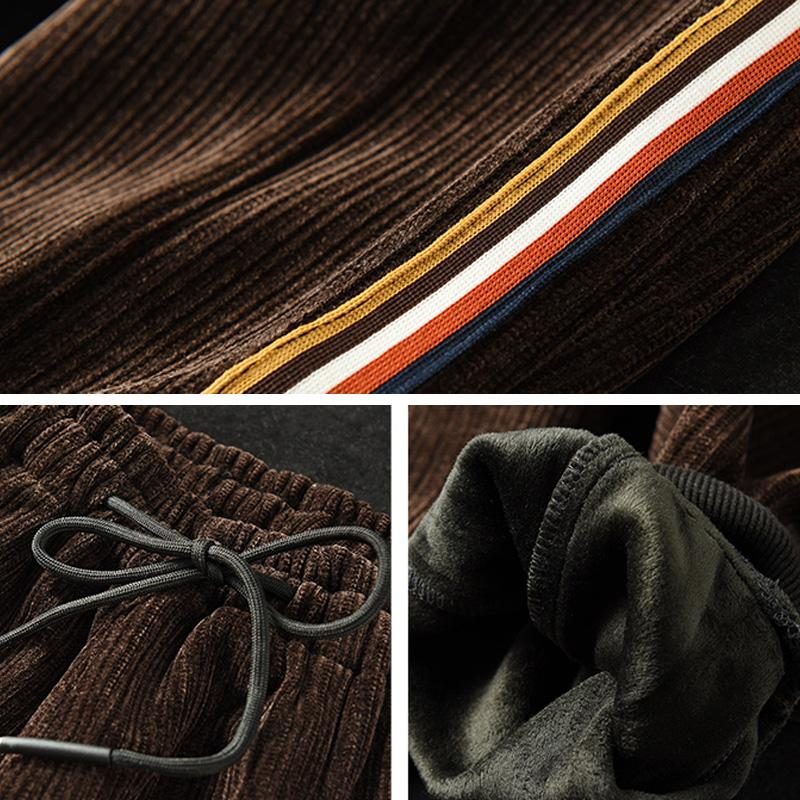 Dicke Lässige Lockere Retro-haremshose Für Den Winter