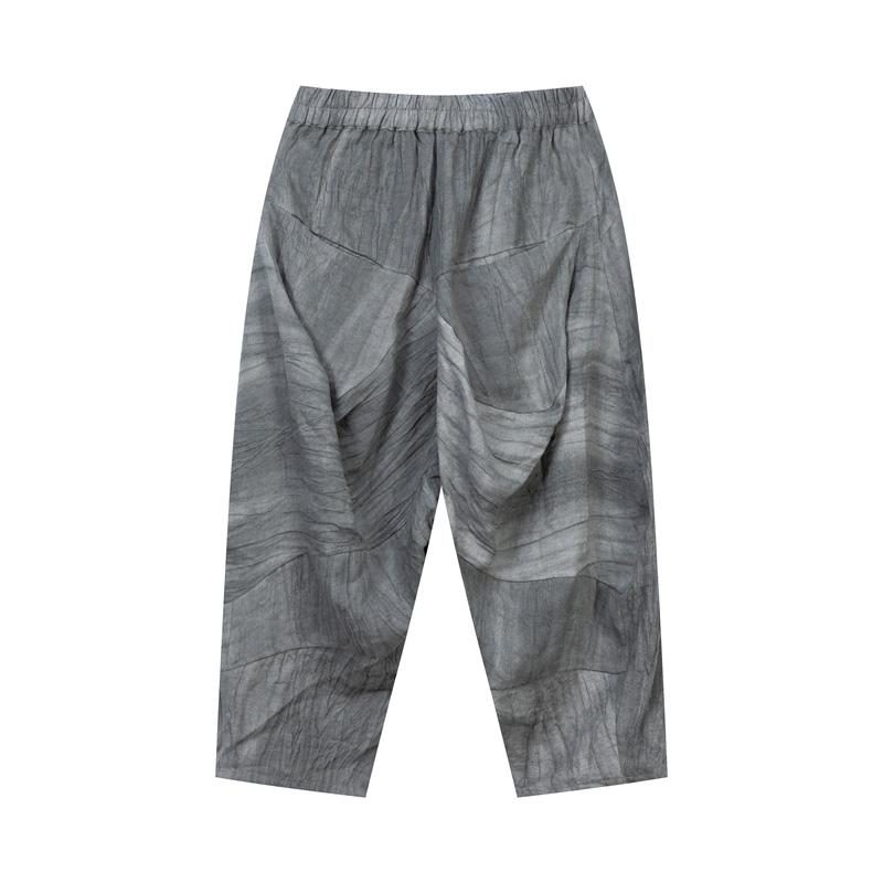 Sommer Leinen Anzughemd + Haremshose