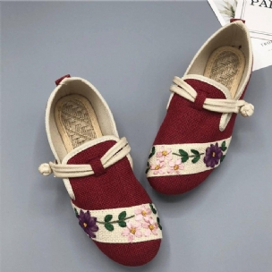 Atmungsaktive Freizeitschuhe Mit Zopfmuster Für Damen Zum Hineinschlüpfen