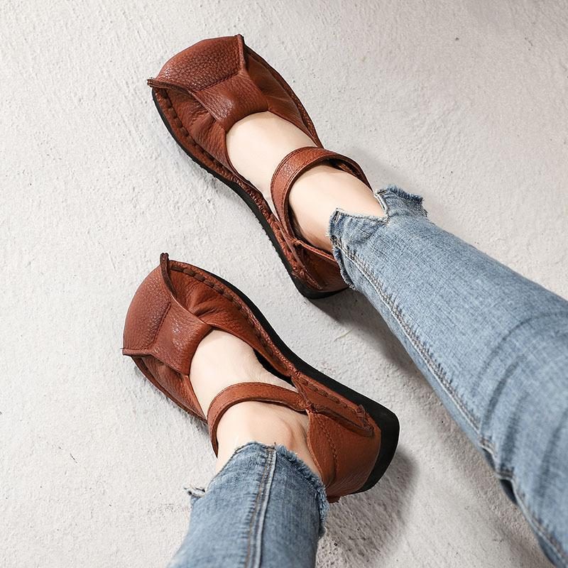 Bequeme Ledersandalen Für Frühling Und Sommer