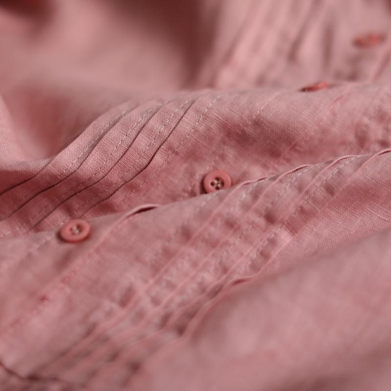 Lockeres Großformatiges Kurzärmliges Mittellanges Kleid Mit Soliden Nähten