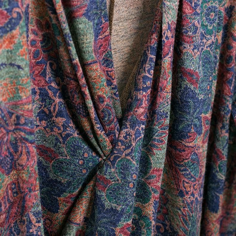 Retro-brust-cross-slim-dünnes Langarmkleid Für Frauen