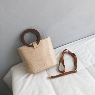 Vintage Handtaschen Mori Crossbody Brötchen Strandtasche